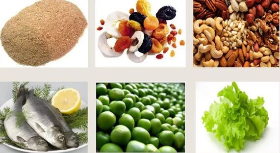 Producten die magnesium bevatten