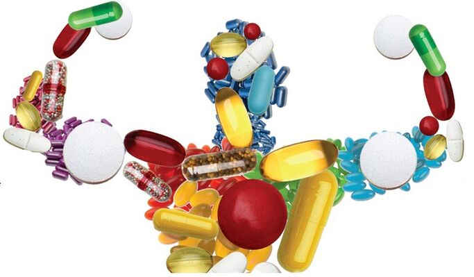 Vitaminen om de potentie bij mannen te vergroten